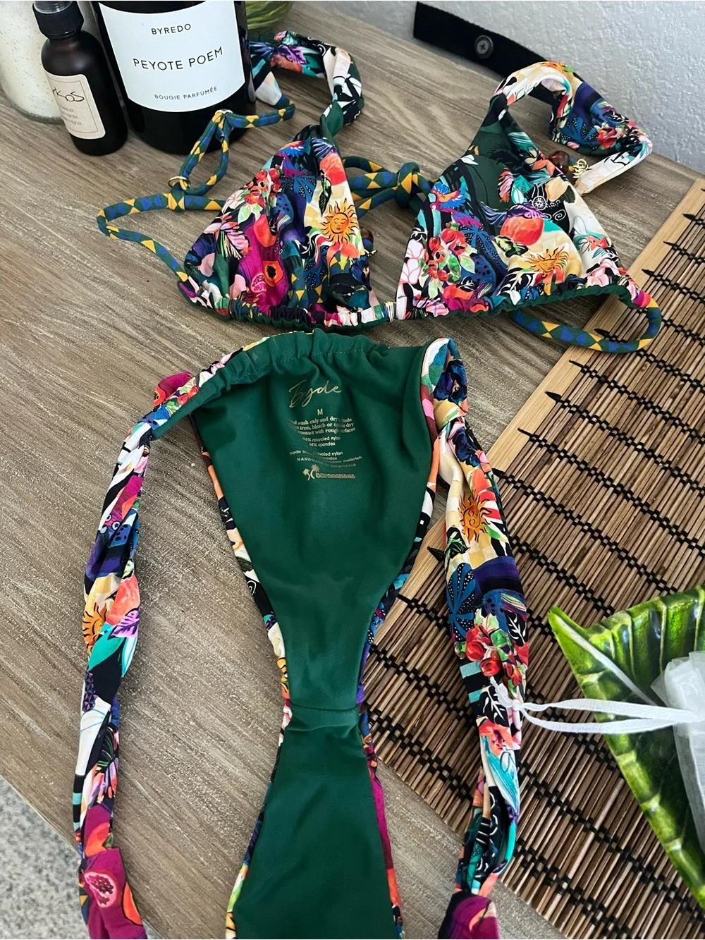 Bydee Tropicalia Cyprus Bikini SET, medium, new without tags!